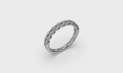 Double Marquise Stackable Band