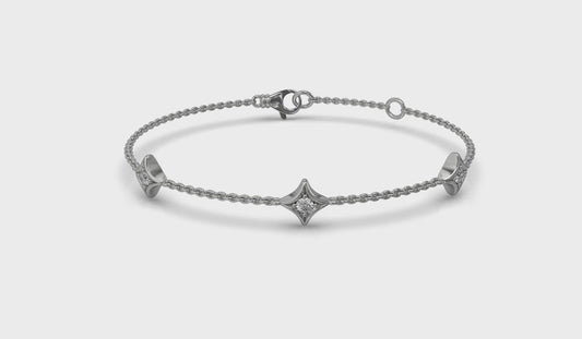 Diamond Multi Vlora Star Bracelet