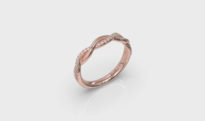 Entwined Stackable Band