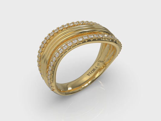 Triple Wave Ring