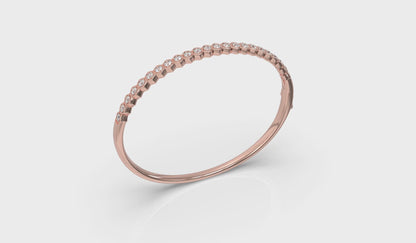 Diamond Honeycomb Bangle