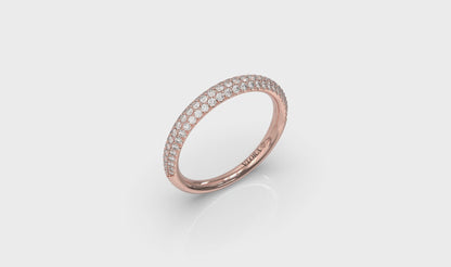 Pave Stackable Band