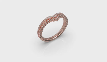 Beaded Chevron Band