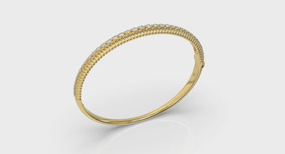 Ribbed Bangle