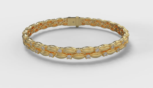 Double Cascade Bracelet