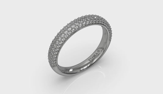 Pave Stackable Band