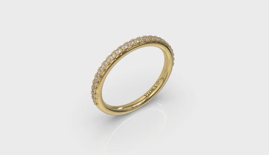 Matching Band for Triple Band Pave Oval Engagement Ring