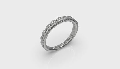 Diamond Oval Duo Band
