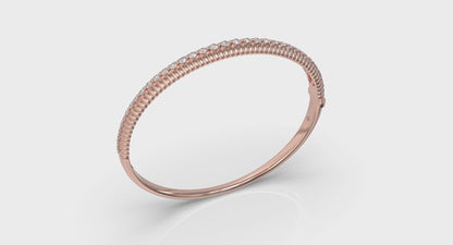 Ribbed Bangle