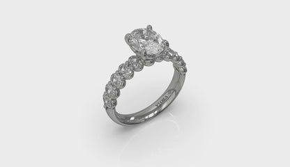 Eternal Oval Engagement Ring