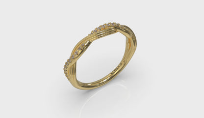 Entwined Stackable Band