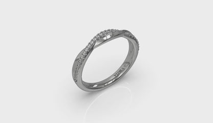 Slim Twist Stackable Band