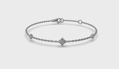 Diamond Multi Vlora Star Bracelet