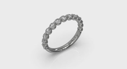 Refined Round Diamond Band