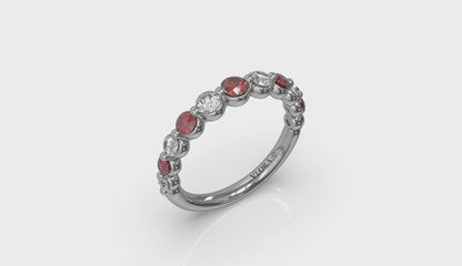 Diamond and Ruby Ring