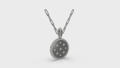 Star Diamonds and Diamond Pendant Necklace