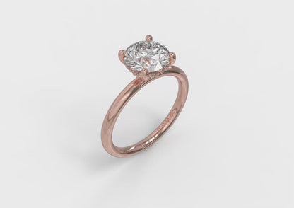 Classic Solitaire Engagement Ring