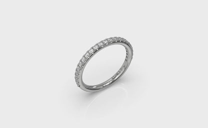 Matching Band for Opulent Oval Halo Engagement Ring