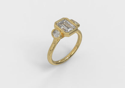Modern Heirloom Engagement Ring