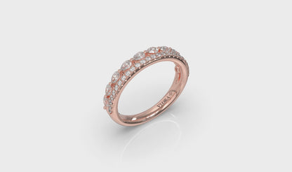 Marquise Dual Stackable Band