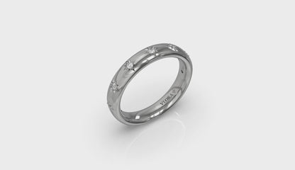 Diamond Vlora Star Ring