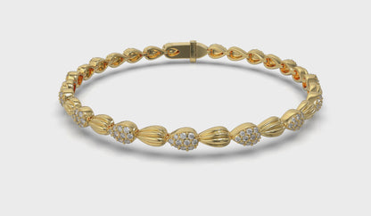 Scalloped Bracelet