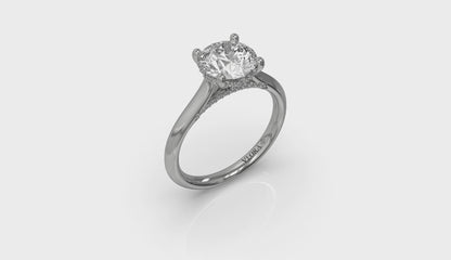 Cathedral Classic Solitaire Engagement Ring