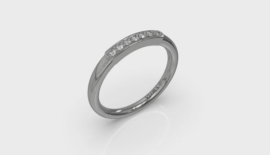 Diamond Line Stackable Band