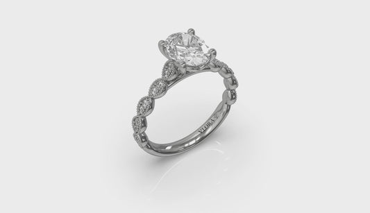 Unity Oval Engagement Ring