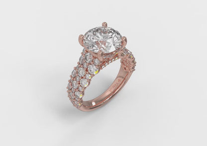 Mosaic Engagement Ring