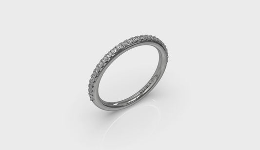 Matching Band for Fluted Emerald Cut Engagement Ring