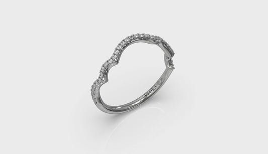 Matching Band for Botanical Oval Engagement Ring