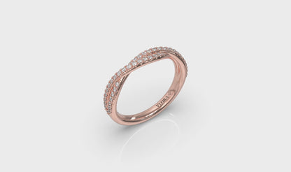 Delicate Twist Stackable Band