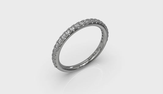 Matching Band for Woven Embrace Three Stone Engagement Ring