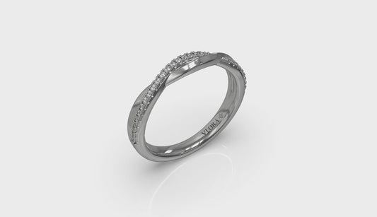 Slim Twist Stackable Band