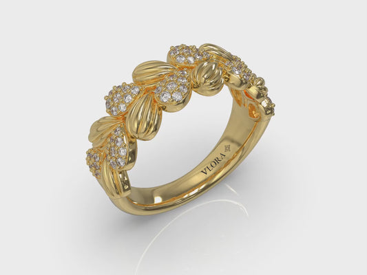 Scalloped Ring