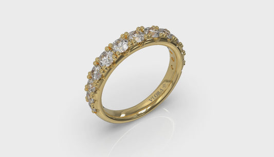 Matching Band for Luxe Classic Oval Engagement Ring
