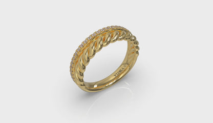 Twist Double Ring