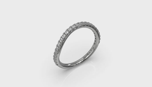 Matching Band for Flora Hidden Halo Engagement Ring