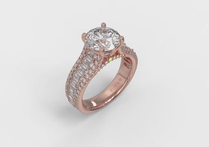 Matching Band for Opulence Oval Engagement Ring