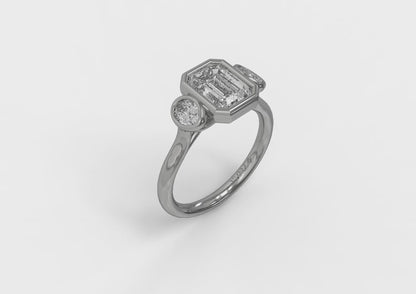 Modern Heirloom Engagement Ring