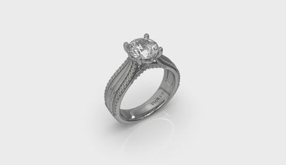Cathedral of Joy Engagement Ring