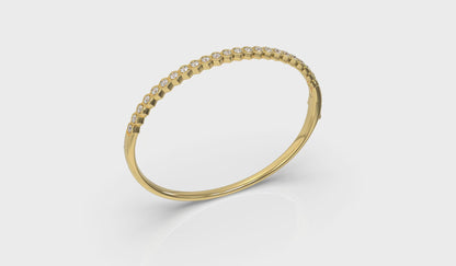 Diamond Honeycomb Bangle
