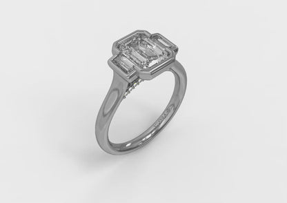 Modern Legacy Engagement Ring