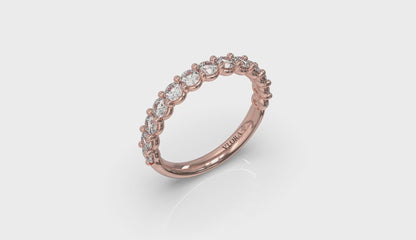 Premier Round Diamond Band