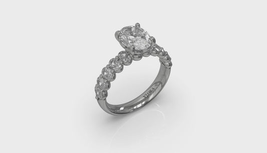 Eternal Oval Engagement Ring