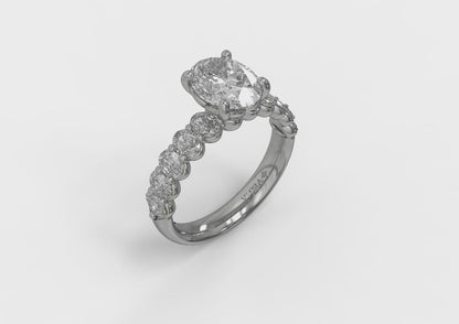 Matching Band for Eternal Oval Engagement Ring