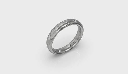 Diamond Vlora Star Ring