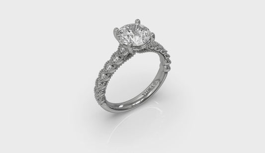 Modern Vintage Engagement Ring