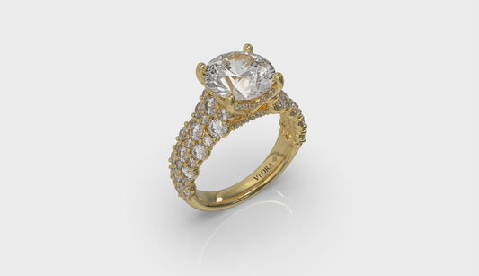 Mosaic Engagement Ring